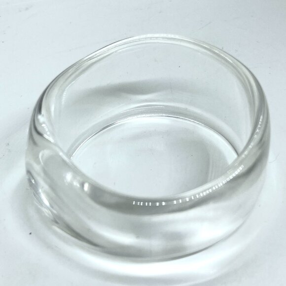 VINTAGE PLASTIC BANGLE SET White Green Clear Bracelet Lot Retro Mod Statement - Picture 12 of 15